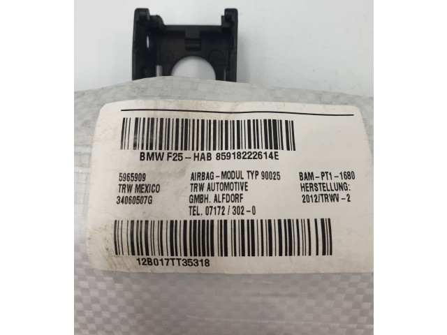 Боковая подушка безопасности 9182226 BMW X3 F25