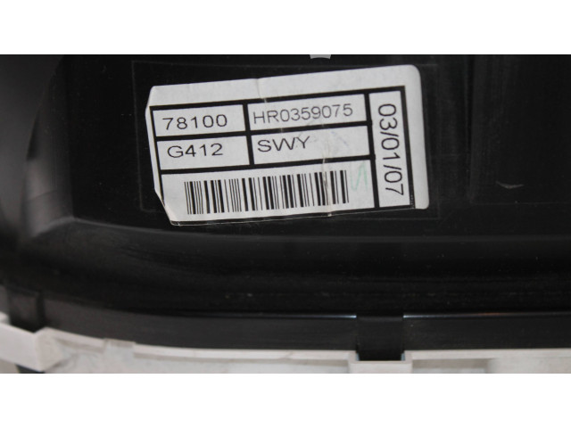 Přístrojová deska Honda CR-V 2007 78100, HR0359075