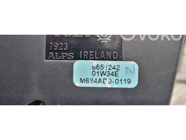 Блок управления климат-контролем 8651242, 01W34E Volvo V70