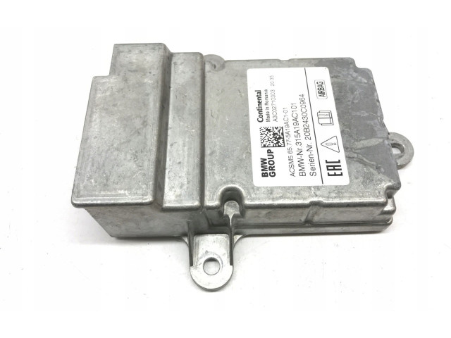 Блок подушек безопасности 5A19AC1 BMW X3 G01