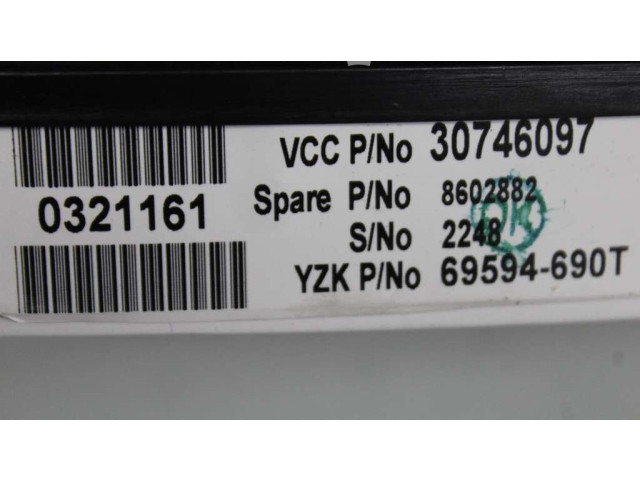 Панель приборов 36050540 Volvo S60