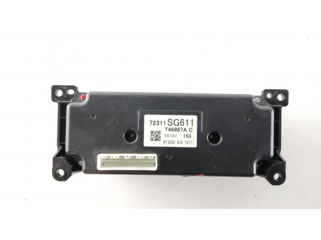Блок управления климат-контролем 72311SG611, 61202EA1017   Subaru Forester SJ