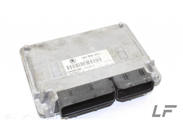 Блок управления двигателя 047906033L, 5WP40251 Skoda Fabia Mk1 (6Y)