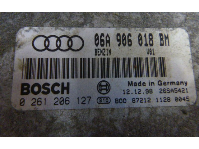 Блок управления двигателя 0261206127, 0261206127   Audi A3 S3 8L