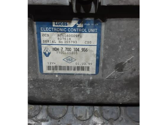 Блок управления 7700111205, 7700111205   Renault Clio II