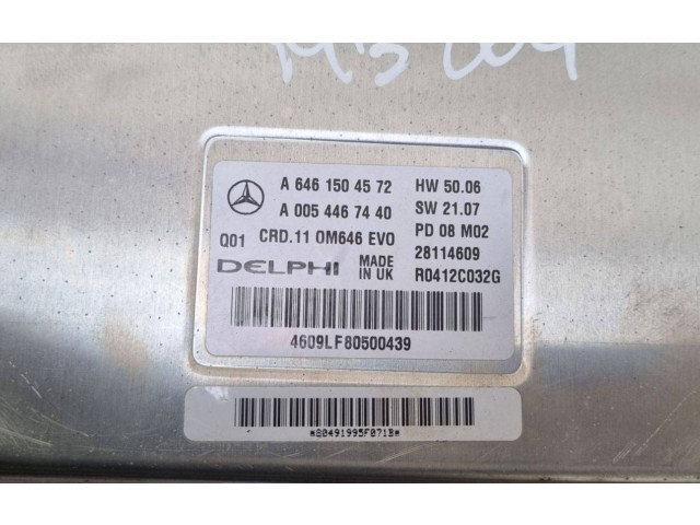Řídící jednotka A6461504572 Mercedes-Benz C W204 2008