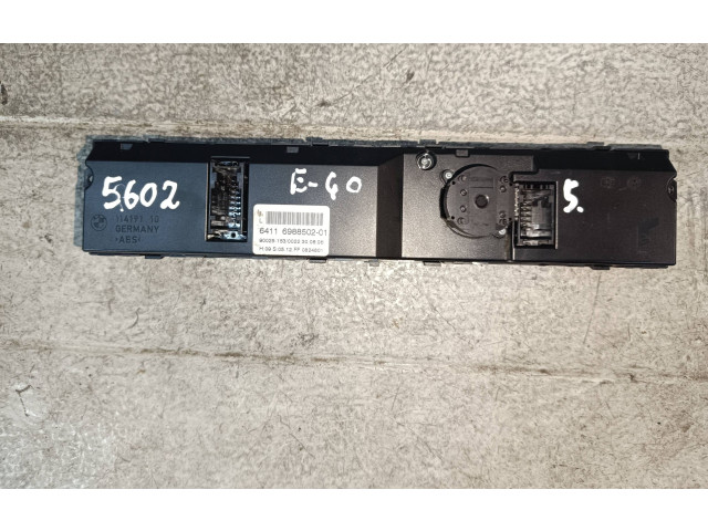 Блок управления климат-контролем 698850201   BMW 5 E60 E61