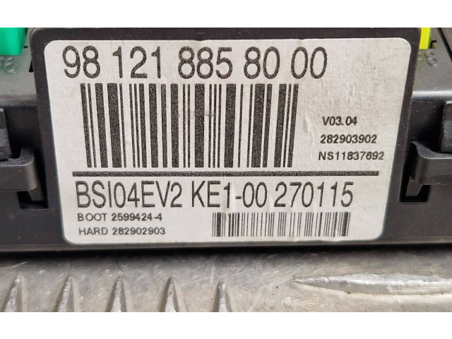 Pojistková skříňka 9812188580 Peugeot 3008 2014