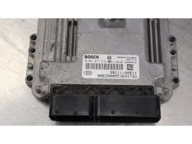 Блок управления впрыском 391112A511, 0281017216   KIA Ceed