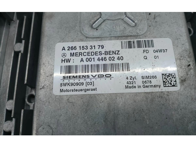 Блок управления двигателем Блок управления Mercedes-Benz A W169