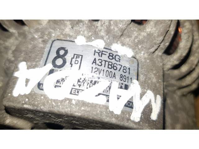 Генератор A3TB6781, RF8G   Mazda 6 2.0     