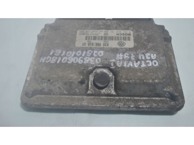 Блок управления двигателя 038906018GM, 0281010181   Skoda Octavia Mk1 (1U)
