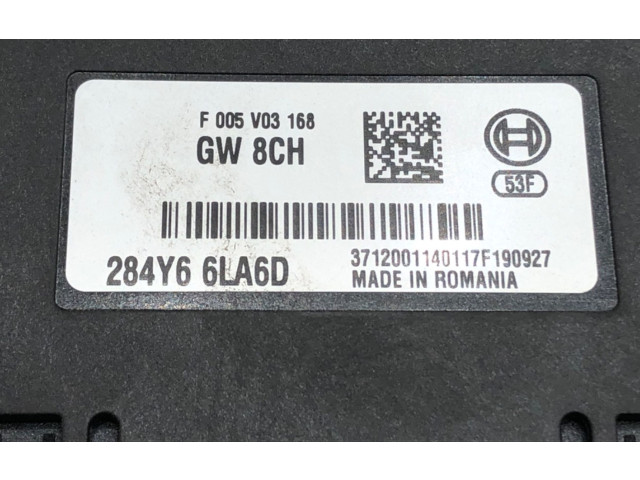 Блок комфорта 284Y66LA6D   Renault Clio V   