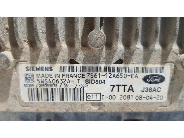 Řídící jednotka 5WS40632A Ford Fiesta 2008