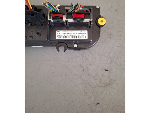 Блок управления климат-контролем 7E5907047BF, 5HB01025981   Volkswagen Transporter  Caravelle T5