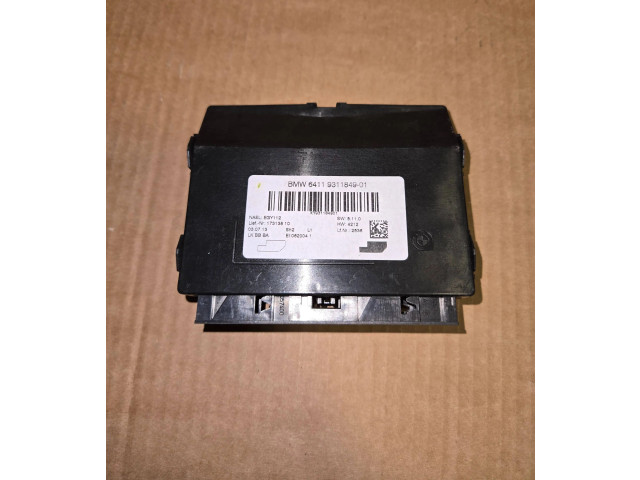 Блок управления климат-контролем 9311849, 64119311849   BMW 1 F20 F21
