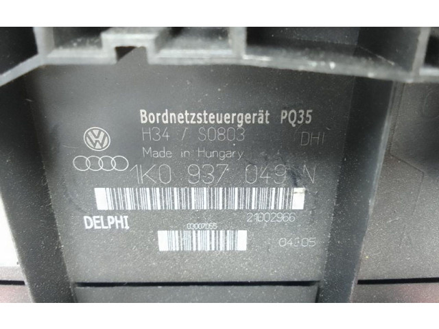   Pojistková skříňka 1K0937049N   Volkswagen Tiguan 2008