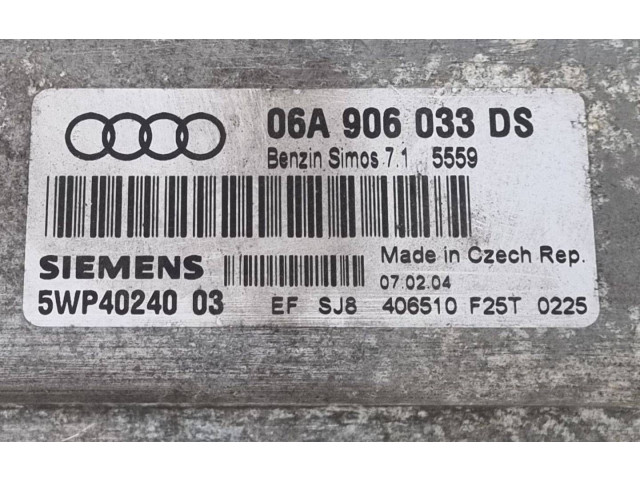 Комплект блоков управления 5WP4024003, 06A906033DS Audi A3 S3 8P