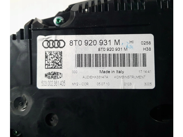 Přístrojová deska Audi A5 2020 8T0920931M