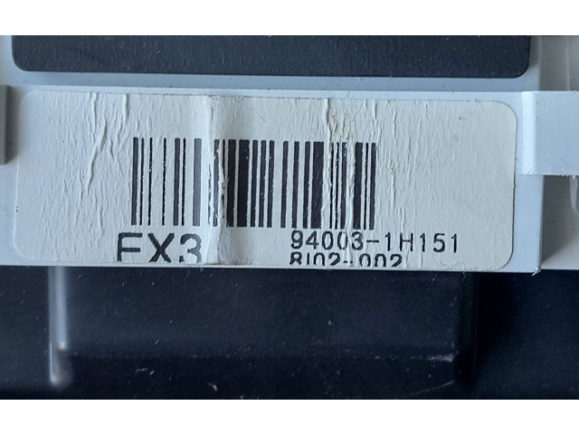 Панель приборов 940031H151, 8I02002 KIA Ceed