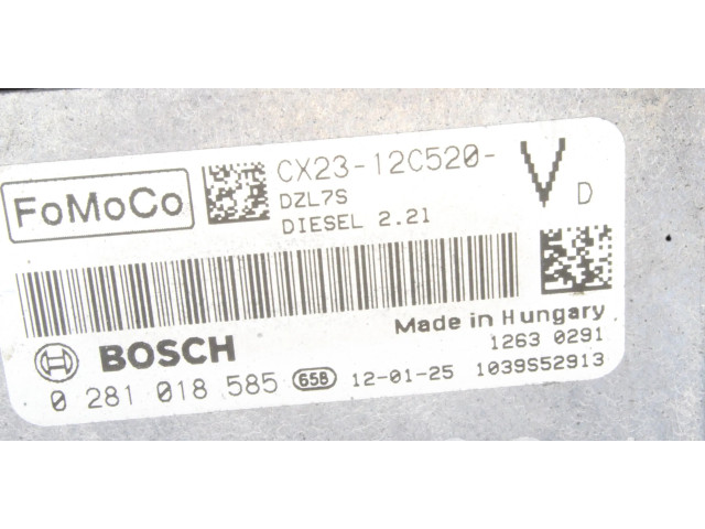 Řídící jednotka CX2312C520VD, 0281018585   Jaguar XF X250 2012