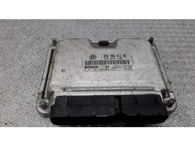 Блок управления двигателя 038906012HR, 0281011321 Skoda Fabia Mk1 (6Y)