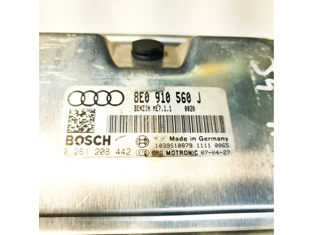 Блок управления двигателя 03G906013M, 0281013442 Audi A4 S4 B7 8E 8H