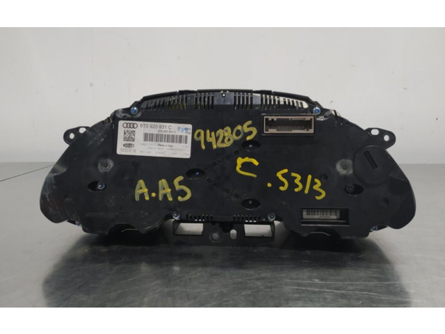 Přístrojová deska Audi A5 Sportback 8TA 2010 8T0920931C