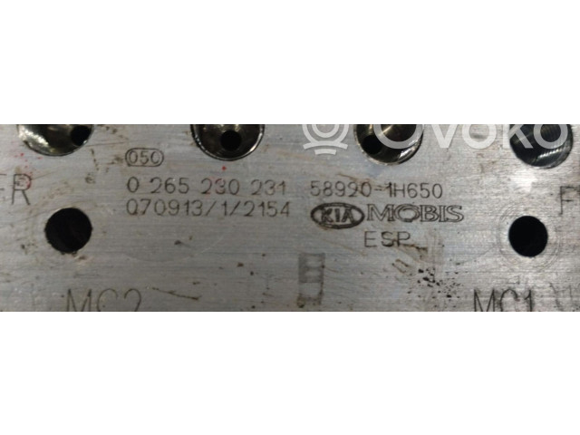 Блок АБС 0265230231, 0265230231 KIA Ceed 2006 - 2012 года