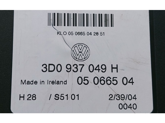 Блок комфорта 3D0937049H, 05066504   Volkswagen Phaeton   