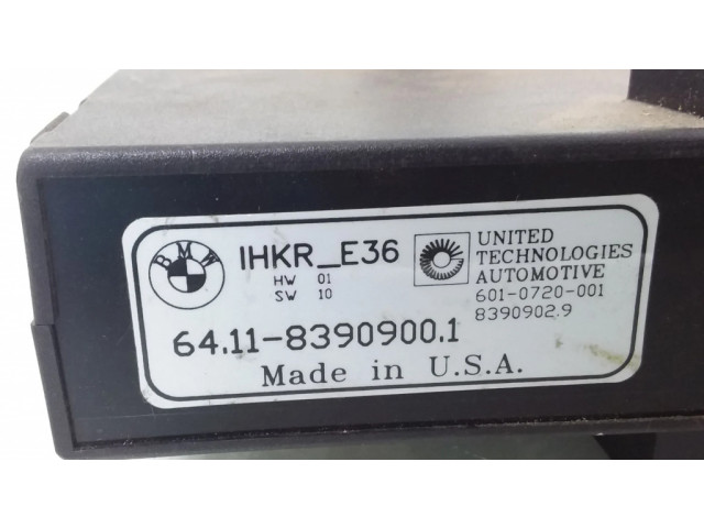 Блок управления климат-контролем 8390900, 64118390900 BMW 3 E36