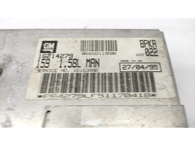 Řídící jednotka 16214279   Lancia Dedra 