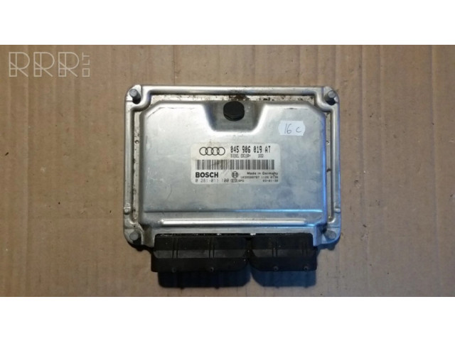 Блок управления двигателя 045906019AT, 0281011100   Audi A2