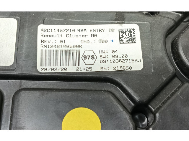 Панель приборов 248107224R, A2C11457210 Dacia Duster II