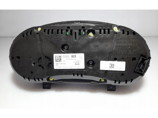 Панель приборов 8V0920860E   Audi A3 S3 8V       