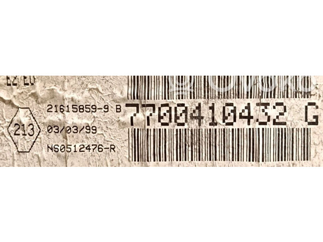 Спидометр (приборный щиток) 7700410432G   Renault Clio II   