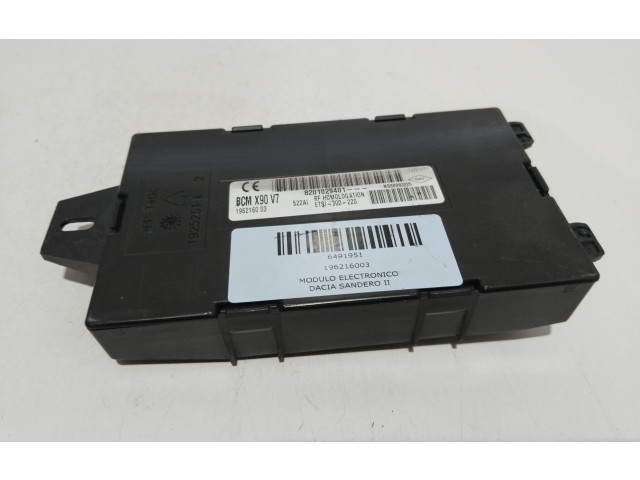 Блок управления 196216003 Dacia Sandero