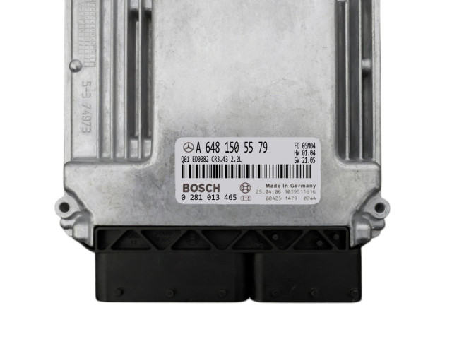 Řídící jednotka A6481505579, 0281013465 Mercedes-Benz S W220 2000