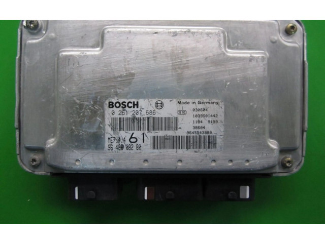 Řídící jednotka 9648608280, 0261207686 Citroen Berlingo 2003