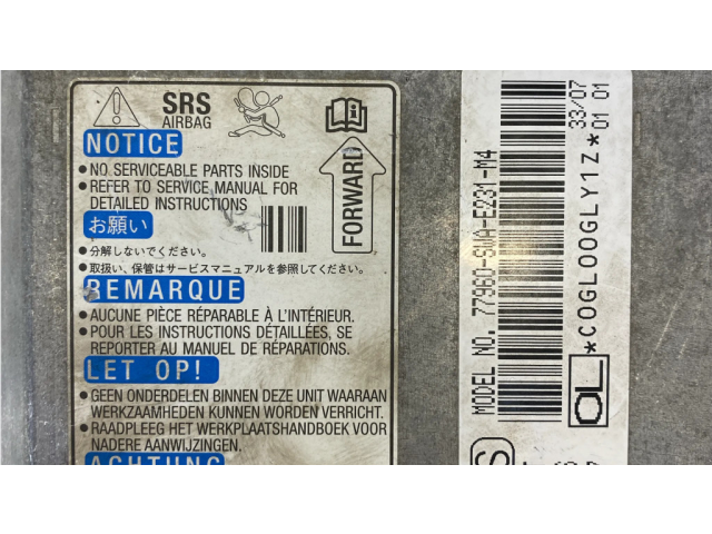 Блок подушек безопасности 77960SWAE231M4 Honda CR-V