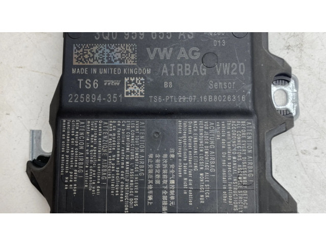 Блок подушек безопасности 3Q0959655AS   Skoda Octavia Mk3 (5E)