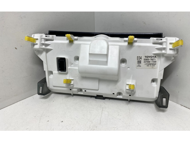 Блок управления климат-контролем 5590078071 Lexus NX