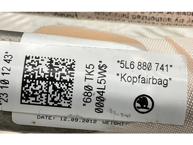 Боковая подушка безопасности 5L6880741 Skoda Yeti (5L)