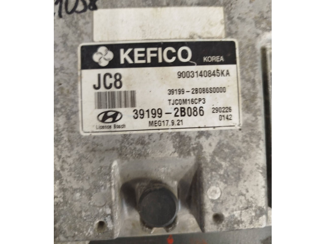 Блок управления двигателя 391992b086, 39199-2b086 Hyundai ix20
