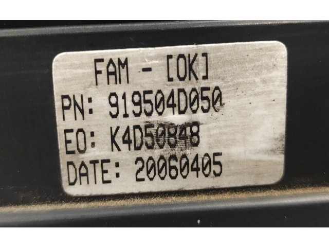 Pojistková skříňka Řídící jednotka BSM 919504D050, 919504D0500F KIA Carnival 2007