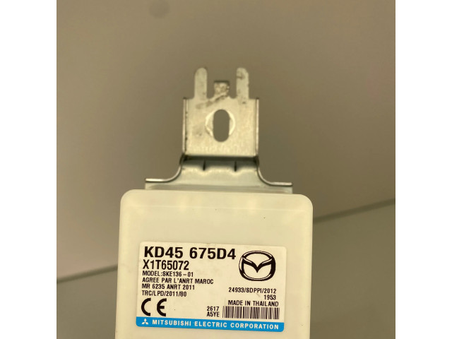 Блок управления KD45675D4, X1T65072 Mazda 3 II