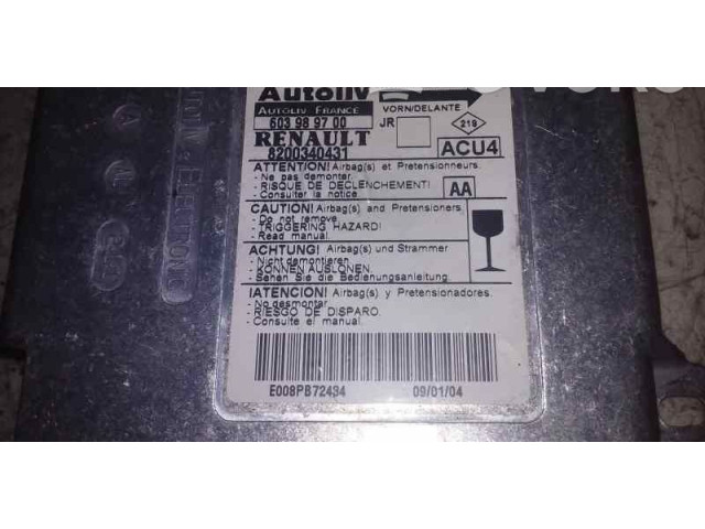 Блок подушек безопасности 8200340431   Renault Scenic II -  Grand scenic II