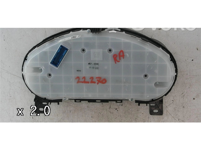 Přístrojová deska Opel Zafira C 2012 13374948, 13374948