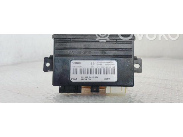 Блок управления 9663821780 Citroen C5