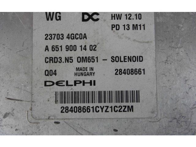 Блок управления двигателя 237034GC0A, 4GC0A   Infiniti Q50